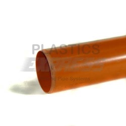 110mm 3m Plain Ended Pipe